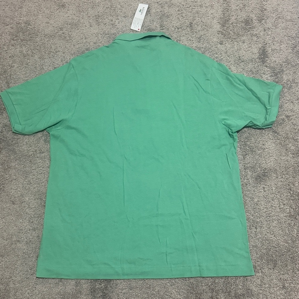 Lacoste Men's Polo in Fresh Green - Picture 6 of 7